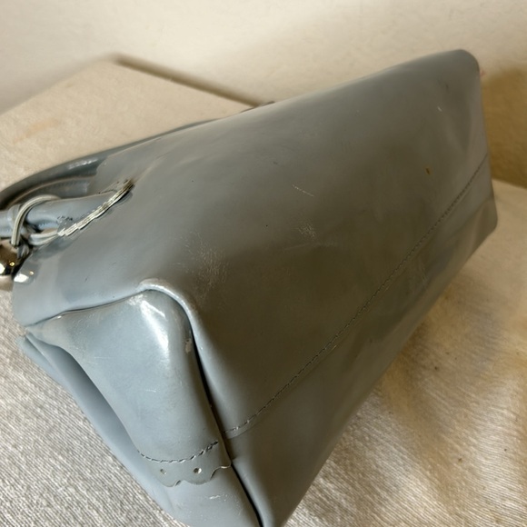 FURLA Top Handle Bag Leather with Silvertone Hardware - Picture 7 of 14